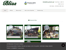 Tablet Screenshot of bliss.polanica.pl